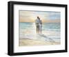 Seaside Sunset-Karen Wallis-Framed Premium Giclee Print