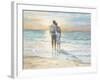 Seaside Sunset-Karen Wallis-Framed Art Print