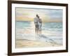 Seaside Sunset-Karen Wallis-Framed Art Print