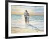 Seaside Sunset-Karen Wallis-Framed Art Print