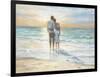 Seaside Sunset-Karen Wallis-Framed Art Print