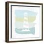 Seaside Swatch Lighthouse-Moira Hershey-Framed Art Print