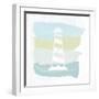 Seaside Swatch Lighthouse-Moira Hershey-Framed Art Print