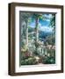 Seaside Terrace-James Reed-Framed Art Print