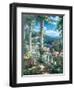 Seaside Terrace-James Reed-Framed Art Print