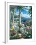 Seaside Terrace-James Reed-Framed Art Print