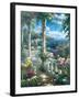 Seaside Terrace-James Reed-Framed Art Print