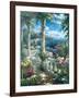 Seaside Terrace-James Reed-Framed Art Print