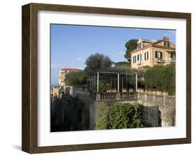 Seaside Town of Sorrento, Near Naples, Campania, Italy, Mediterranean, Europe-Ethel Davies-Framed Photographic Print