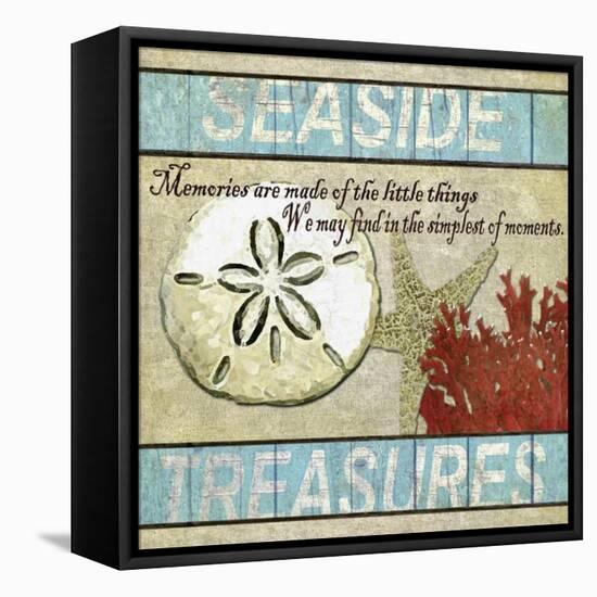 Seaside Treasures-Karen Williams-Framed Stretched Canvas