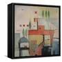 Seaside Villa-Tim Nyberg-Framed Stretched Canvas