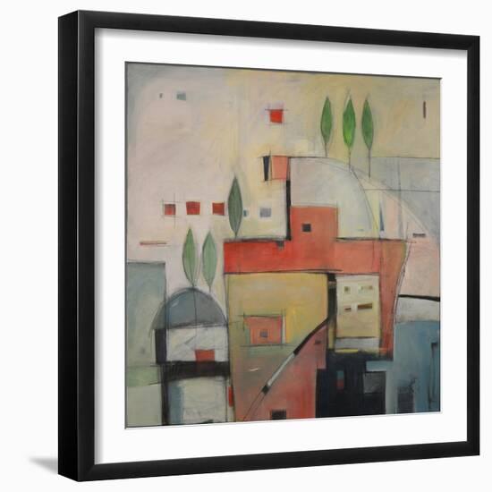 Seaside Villa-Tim Nyberg-Framed Giclee Print