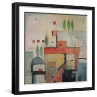 Seaside Villa-Tim Nyberg-Framed Giclee Print