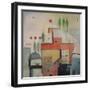 Seaside Villa-Tim Nyberg-Framed Giclee Print