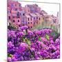 Seaside Village in Liguria-Tosh-Mounted Art Print