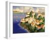 Seaside Village IV-Max Hayslette-Framed Premium Giclee Print