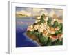 Seaside Village IV-Max Hayslette-Framed Giclee Print