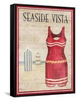Seaside Vista-Paul Brent-Framed Stretched Canvas