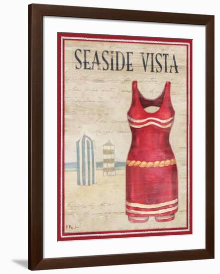 Seaside Vista-Paul Brent-Framed Art Print