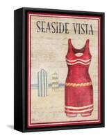 Seaside Vista-Paul Brent-Framed Stretched Canvas