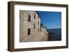 Seaside, waterfront residence, Outer City Wall, 13th century, Old Town, Novigrad, Croatia, Europe-Richard Maschmeyer-Framed Photographic Print