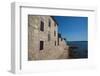 Seaside, waterfront residence, Outer City Wall, 13th century, Old Town, Novigrad, Croatia, Europe-Richard Maschmeyer-Framed Photographic Print