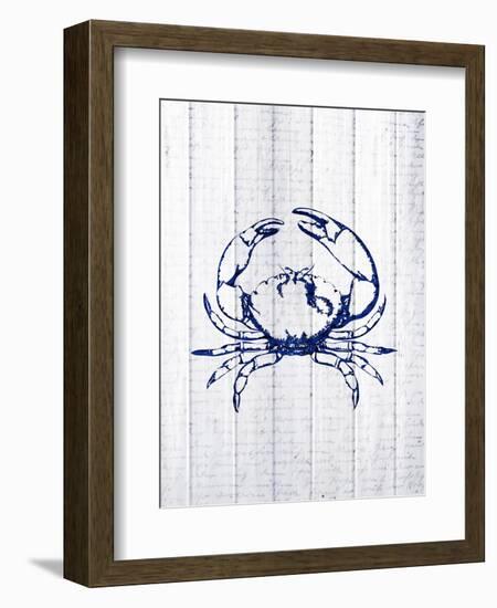 Seaside Wood 4-Kimberly Allen-Framed Art Print