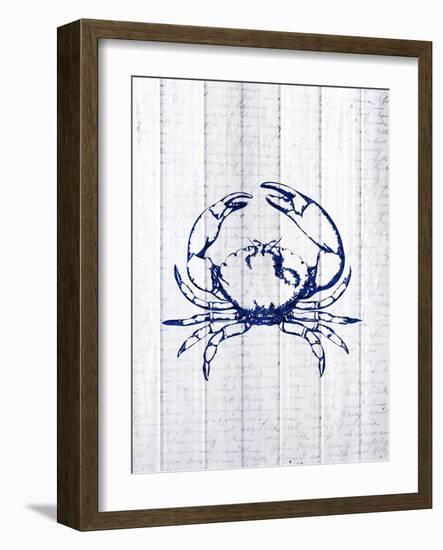 Seaside Wood 4-Kimberly Allen-Framed Art Print