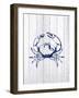 Seaside Wood 4-Kimberly Allen-Framed Art Print