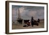 Seaside-Bernardus Johannes Blommers-Framed Premium Giclee Print