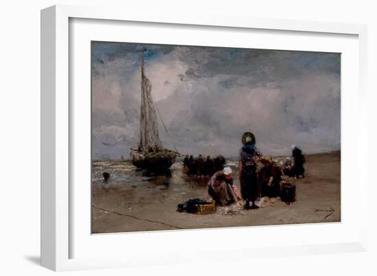 Seaside-Bernardus Johannes Blommers-Framed Giclee Print