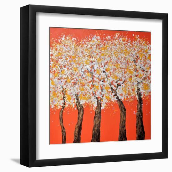 Season III-Hyunah Kim-Framed Art Print