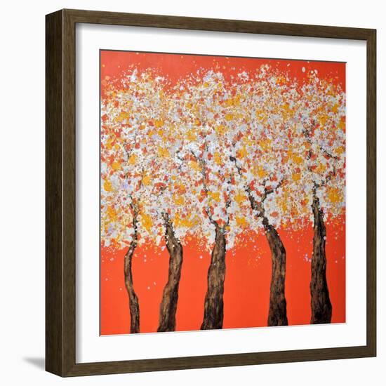 Season III-Hyunah Kim-Framed Art Print