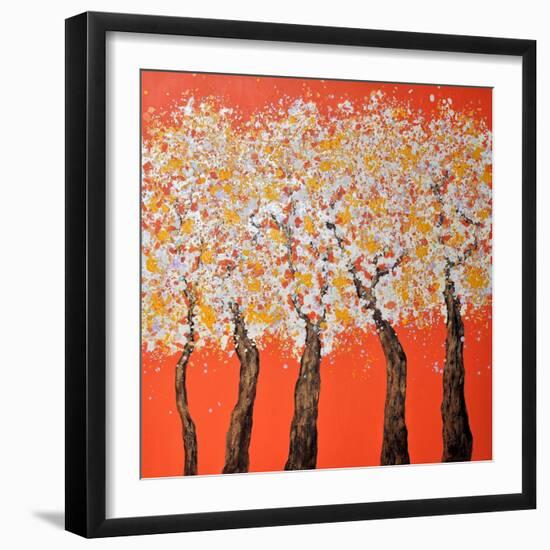 Season III-Hyunah Kim-Framed Art Print