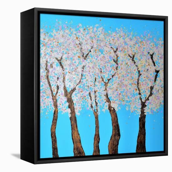 Season IV-Hyunah Kim-Framed Stretched Canvas