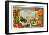 Season's Greetings from California, Public Library, Los Angeles-null-Framed Art Print