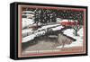 Season's Greetings from Sun Valley-null-Framed Stretched Canvas