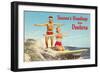 Season's Greetings from Ventura-null-Framed Art Print