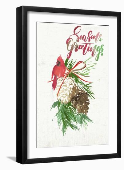 Season's Greetings-PI Studio-Framed Art Print