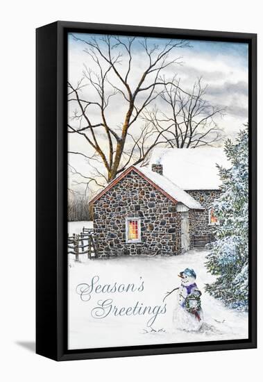 Season's Greetings-James Redding-Framed Stretched Canvas