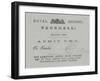 Season Ticket, Vauxhall Gardens, London-null-Framed Giclee Print