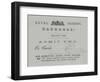 Season Ticket, Vauxhall Gardens, London-null-Framed Giclee Print