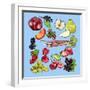 Seasonal Fruit-Claire Huntley-Framed Giclee Print