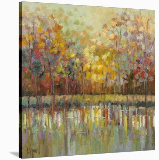 Seasonal Trees-Libby Smart-Stretched Canvas