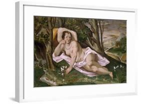 Seasons, Allegory of Spring, 16th Century Decoration of Palazzo Odescalchi-null-Framed Giclee Print