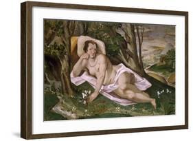 Seasons, Allegory of Spring, 16th Century Decoration of Palazzo Odescalchi-null-Framed Giclee Print