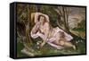 Seasons, Allegory of Spring, 16th Century Decoration of Palazzo Odescalchi-null-Framed Stretched Canvas