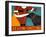 Seasons Greetings Black-Stephen Huneck-Framed Giclee Print