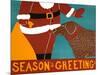 Seasons Greetings Choc-Stephen Huneck-Mounted Giclee Print