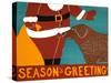 Seasons Greetings Choc-Stephen Huneck-Stretched Canvas